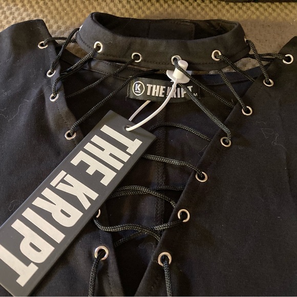 The Kript Calypso Crop Top from Dolls Kill. NWT. - Picture 5 of 6